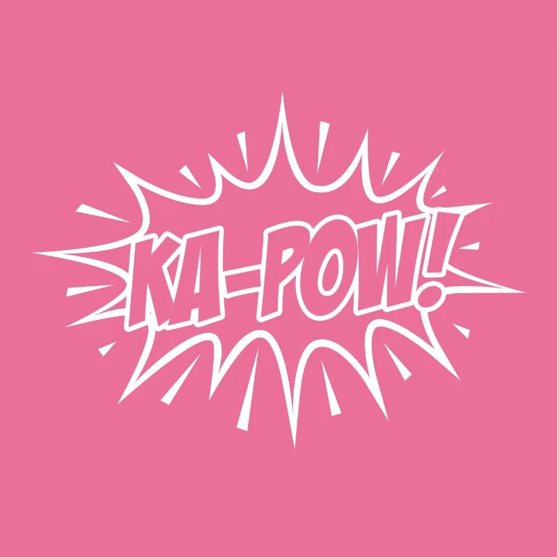 Comic Geschenk Comics KA-POW! Explosion Gezeichnet