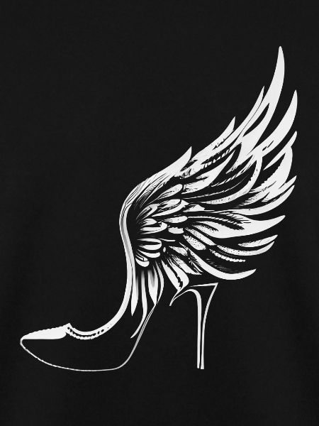 Highheels mit Flügeln