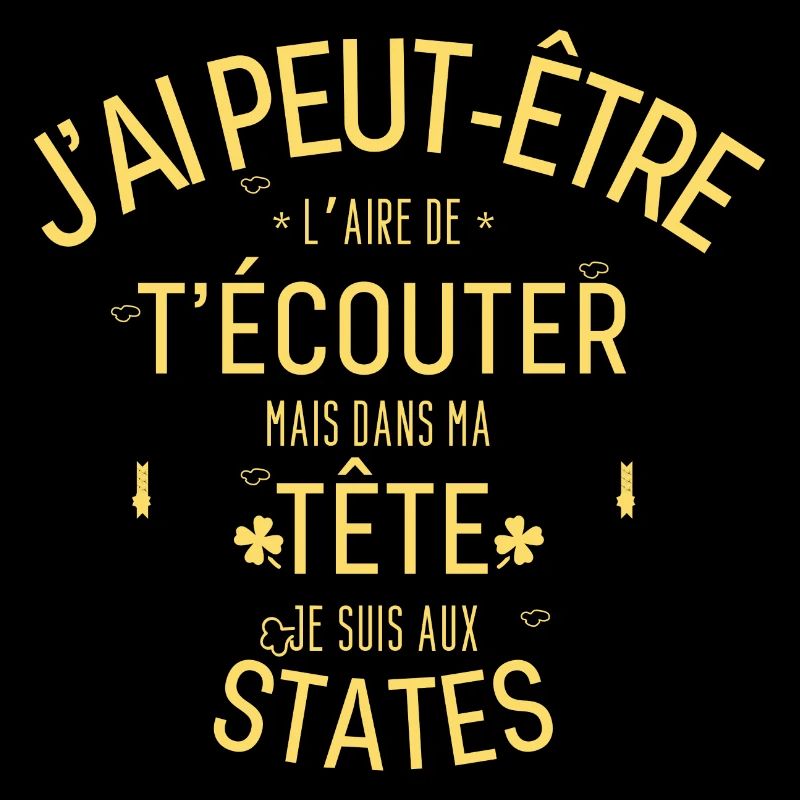 Dans ma Tête je suis Aux states