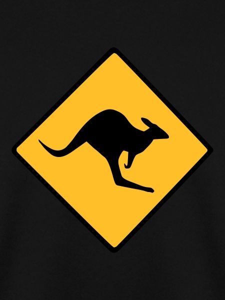 Roadsign Känguruh