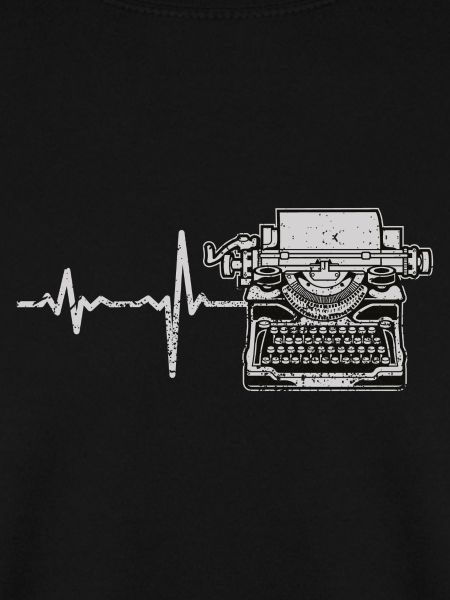 Geschenk Heartbeat Schreibmaschine