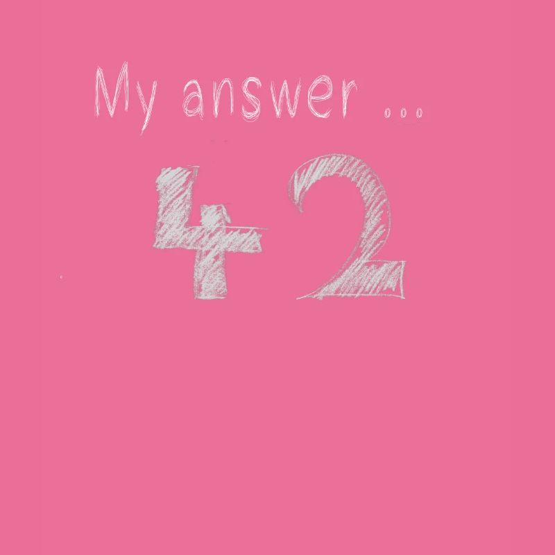 Keep Calm the Answer is 42