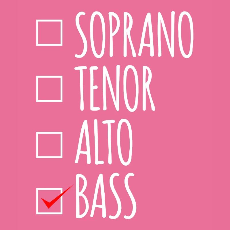 Voix de choeur de basse soprano ténor alto