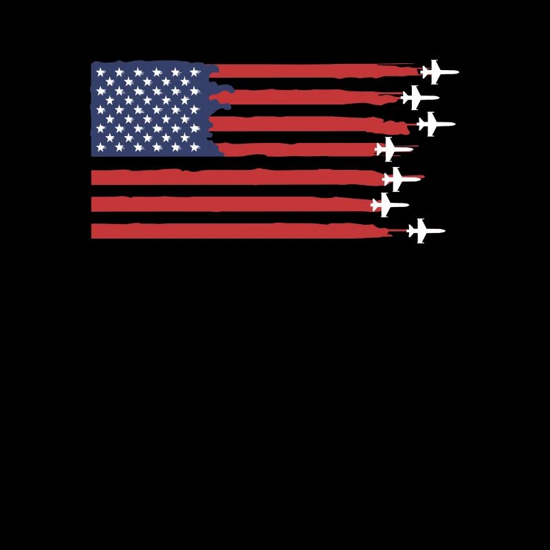 Usa drapeau amérique drapeau avion