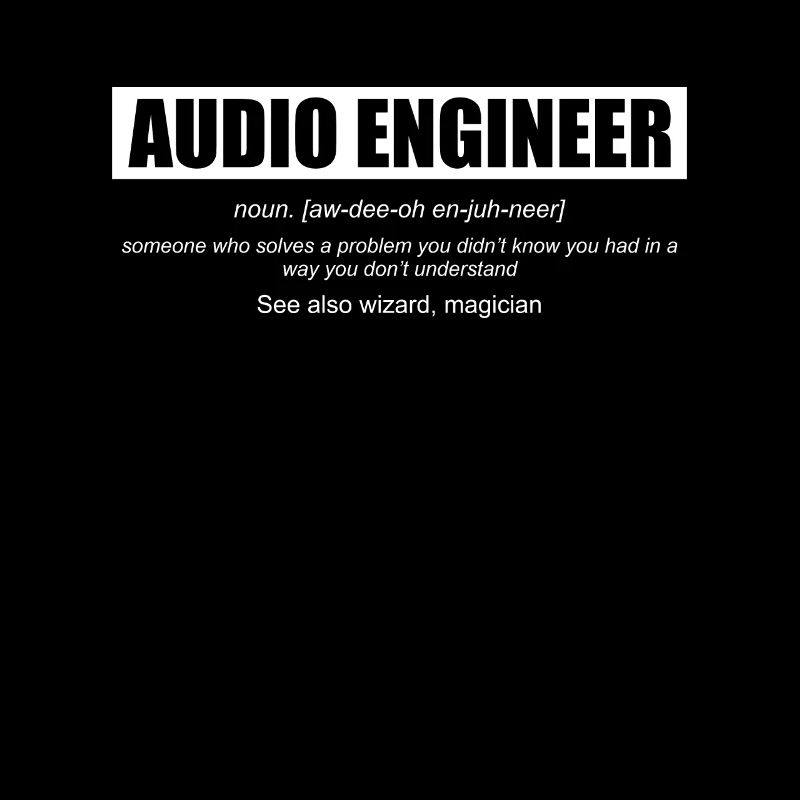 Audio Engineer Definition of sound engineer