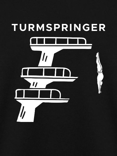 Turmspringen Turmspringer Geschenk