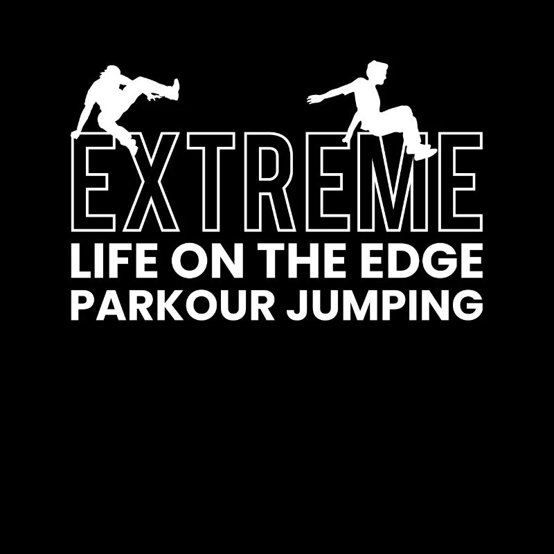 Parkour Spruch Shirt Geschenk