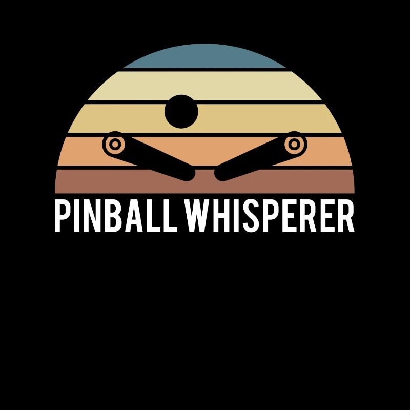 Pinball Whisperer Shirt Flipperautomat Geschenk