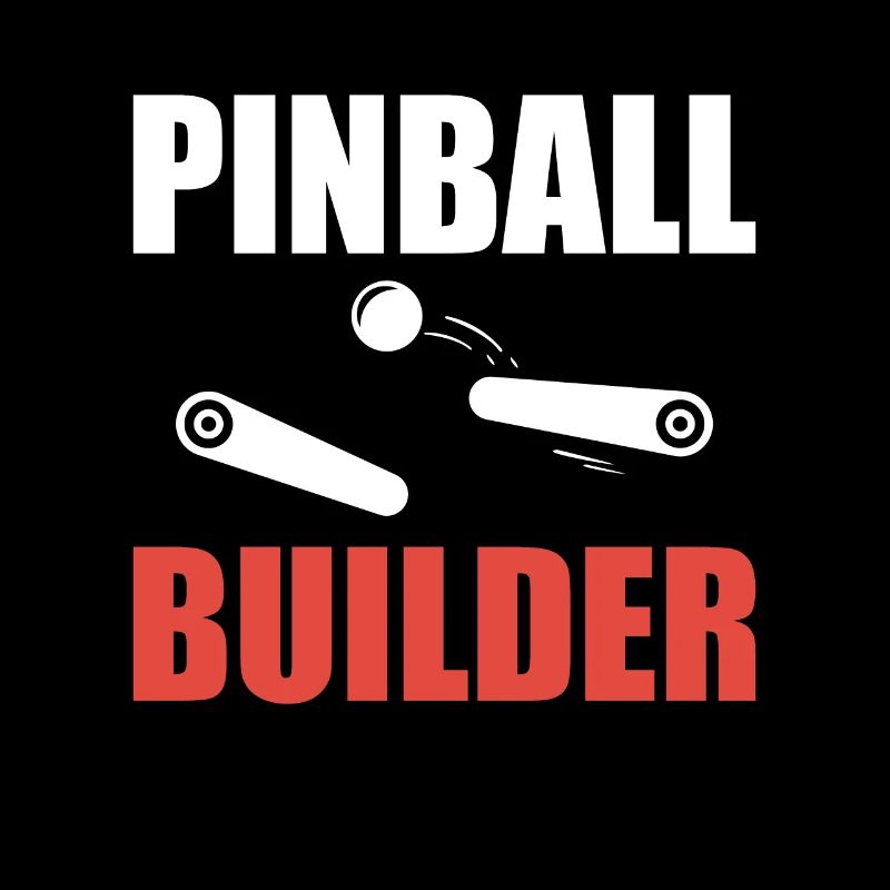 Pinball Builder Shirt Flipperautomat