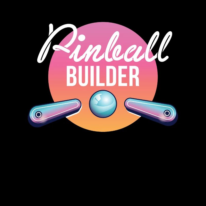 Pinball Builder Shirt Flipperautomat