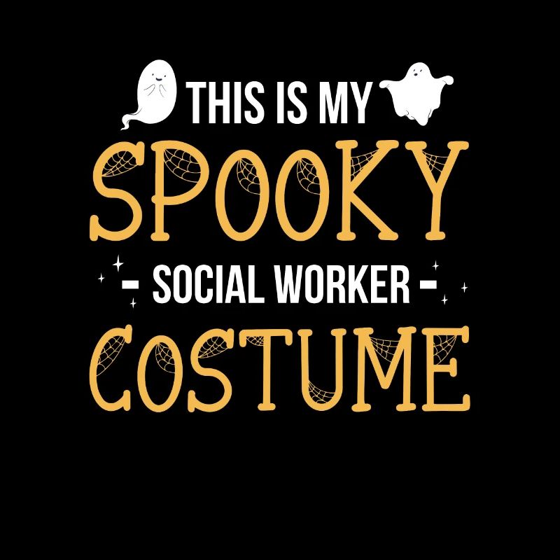 C’est mon costume effrayant de travailleur social