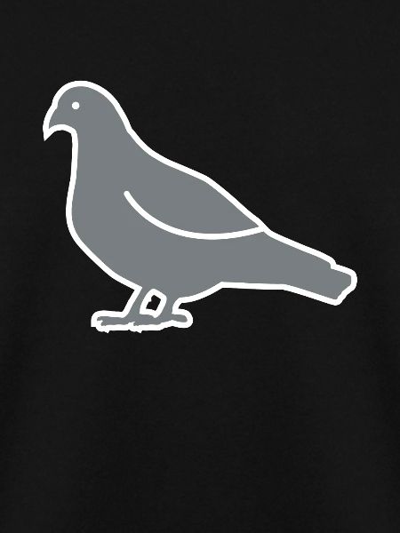 Graue Taube Shirt Geschenk