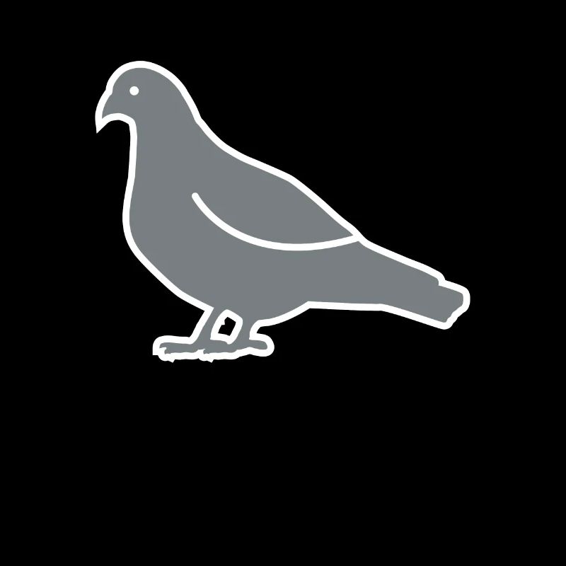 Cadeau de chemise Grey Dove