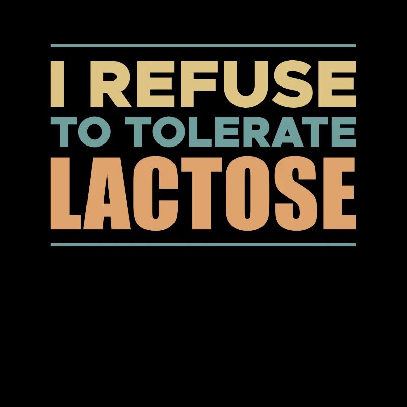 Je refuse de tolérer le lactose Shirt