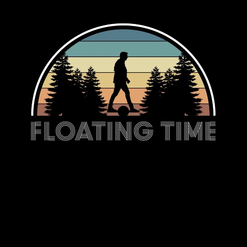 Floating Time Shirt Gift Onewheel