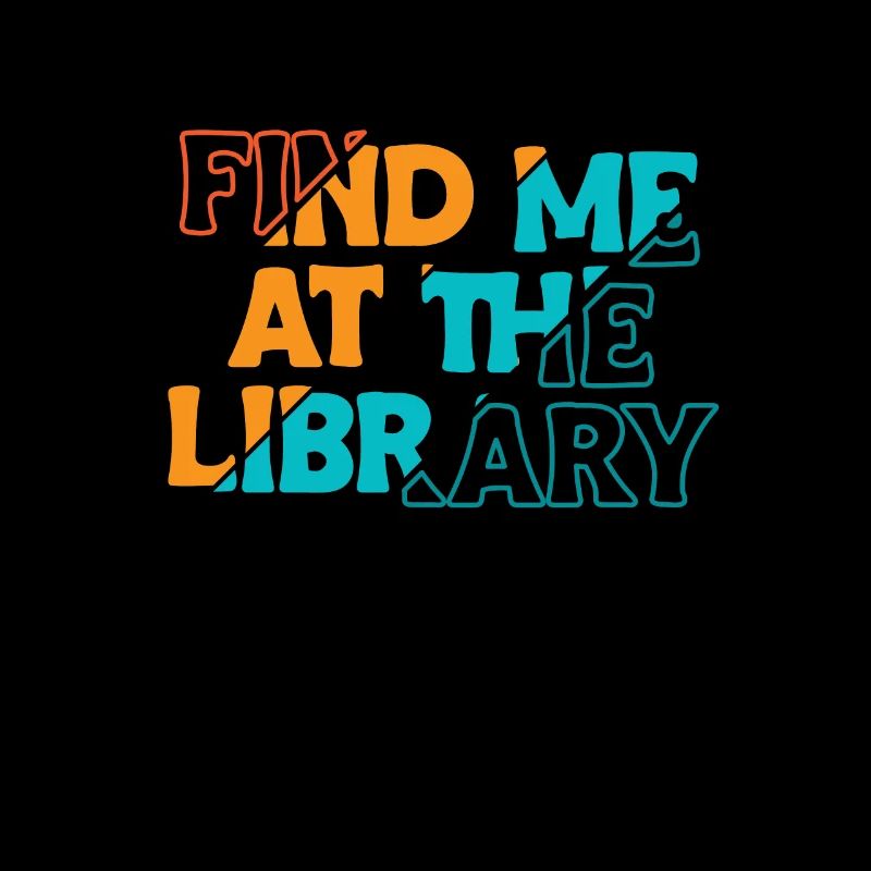 Trouvez-moi à la bibliothèque Cadeau de chemise