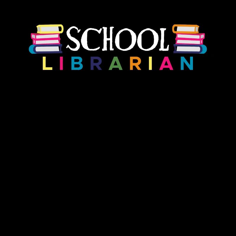 Cadeau de chemise de bibliothécaire scolaire