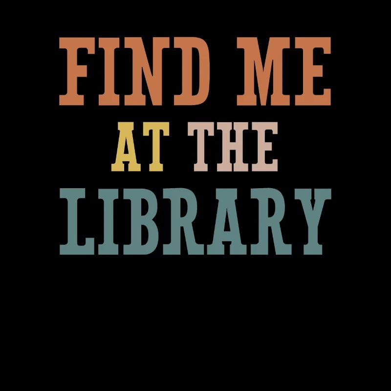 Trouvez-moi à la bibliothèque Cadeau de chemise