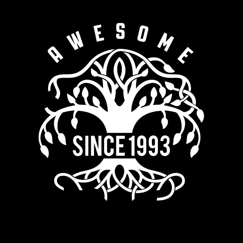 Awesome Since 1993 30. Geburtstag Shirt Geschenk
