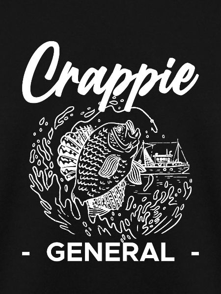 Crappie General Shirt Geschenk