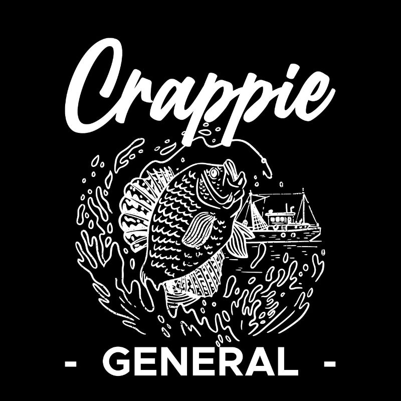 Crappie General Shirt Geschenk