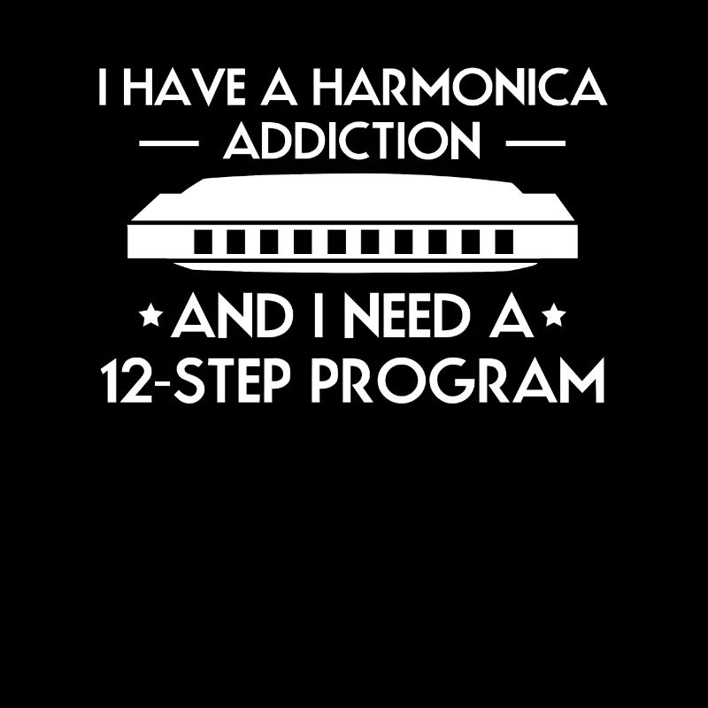 J’ai une chemise Harmonica Addiction
