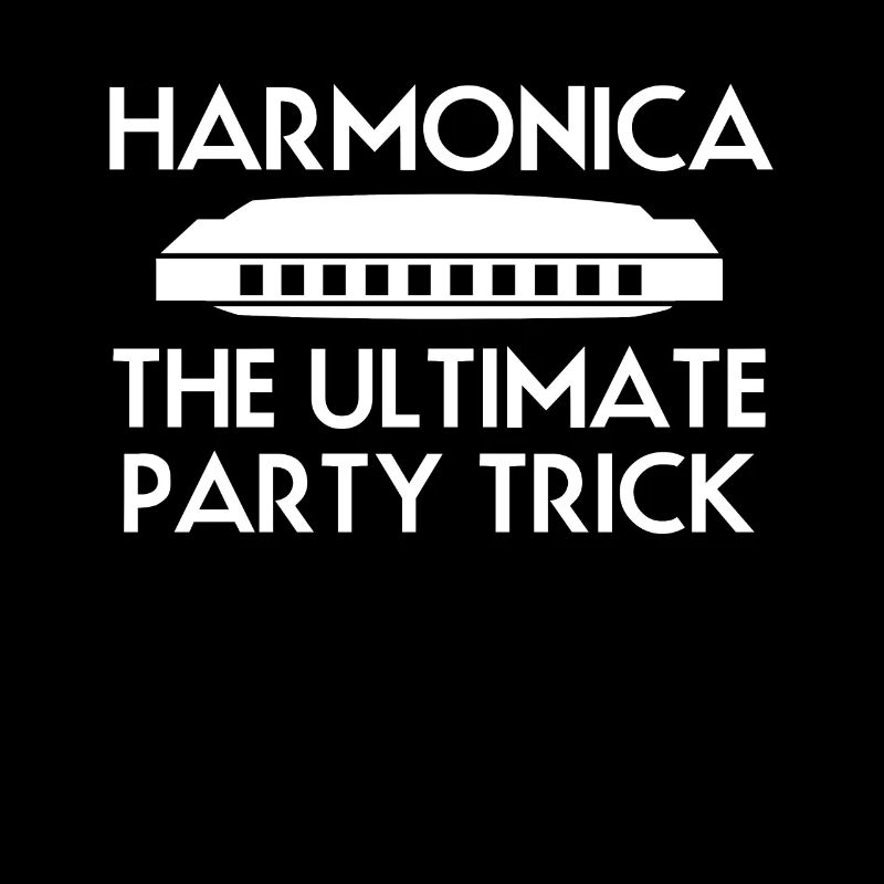 Harmonica Harmonica Slogan Chemise