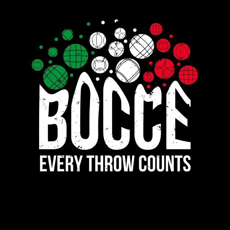 Bocce Every Throw Counts Shirt Geschenk