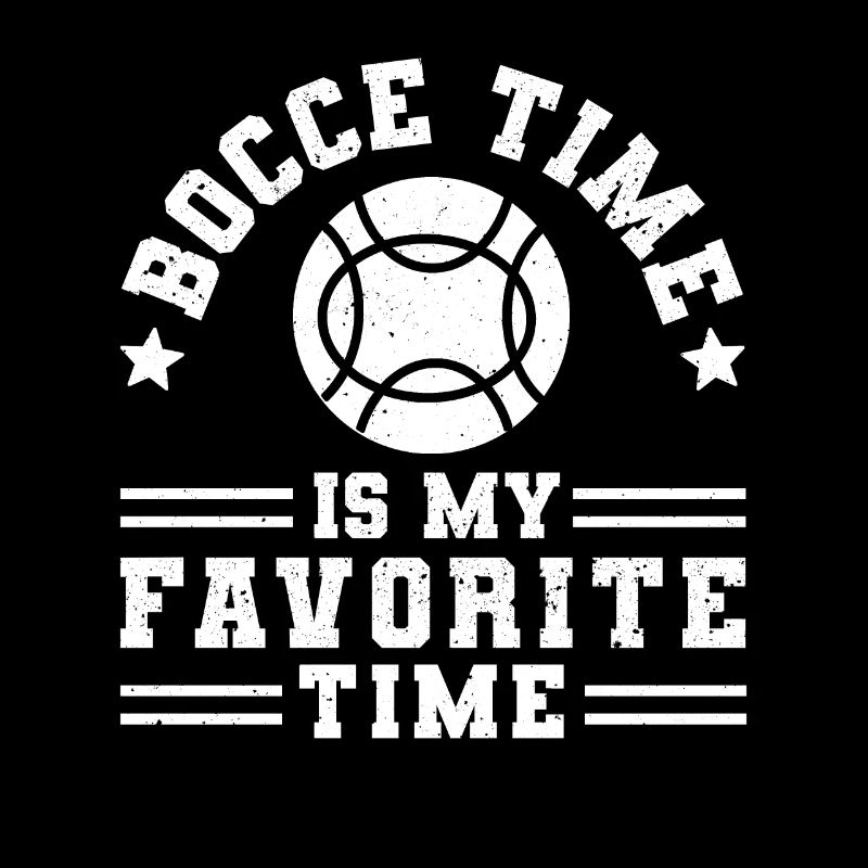 Bocce Time est ma chemise Time préférée
