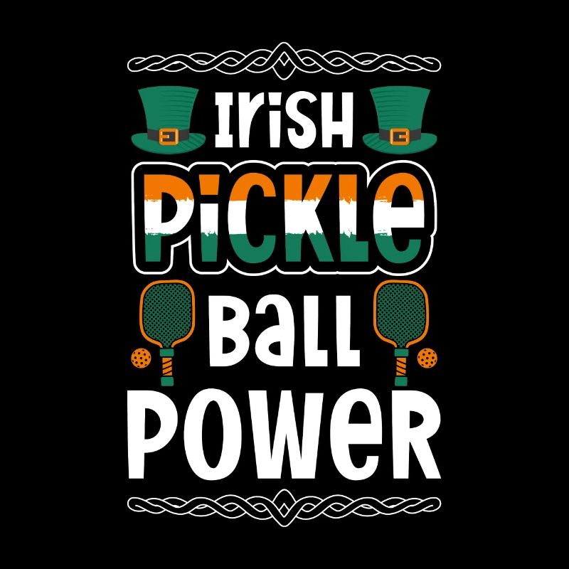 Pickleball Player St. Patrick's Day Shirt Gift