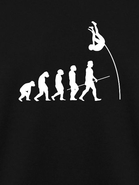 Evolution Stabhochsprung Shirt Geschenk