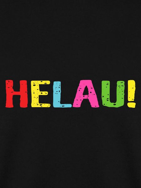 Helau Schrift Aufschrift