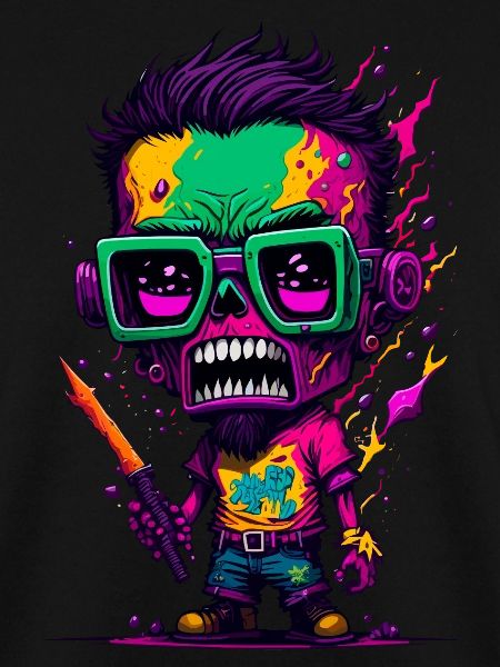 Bunter cooler Zombie