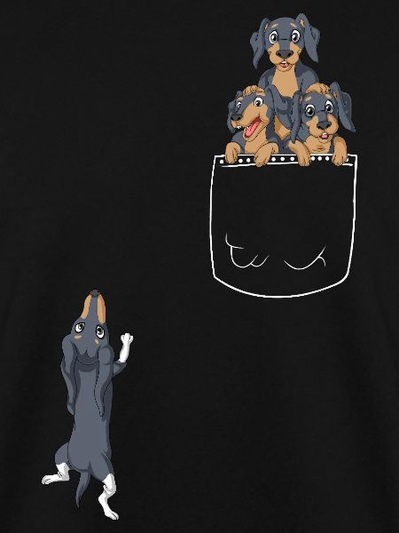 Dachshund Pocket Tee