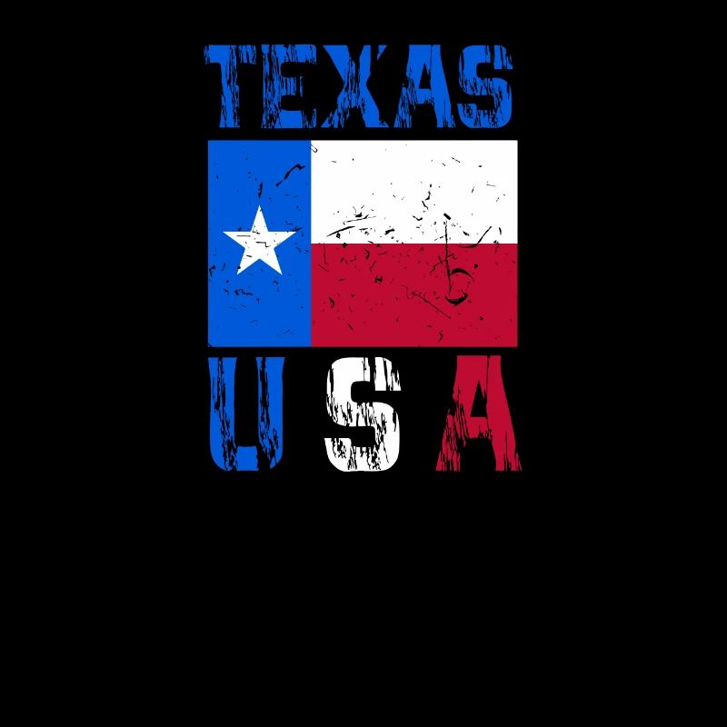 Conception du drapeau du Texas USA pour les fans de Lone Star State