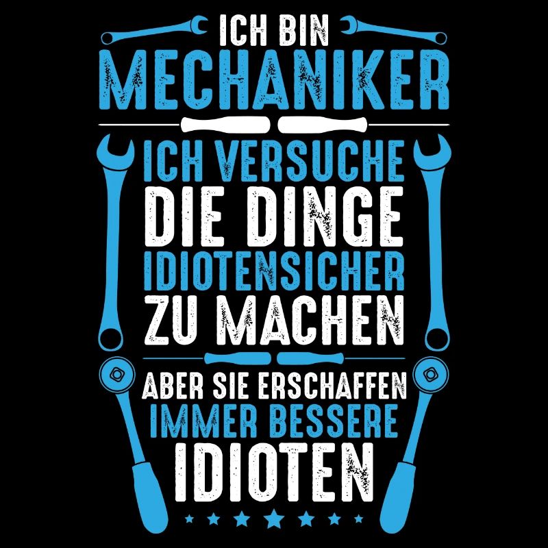Mechaniker/Mechanik/Werkzeug/Idioten/Geschenk