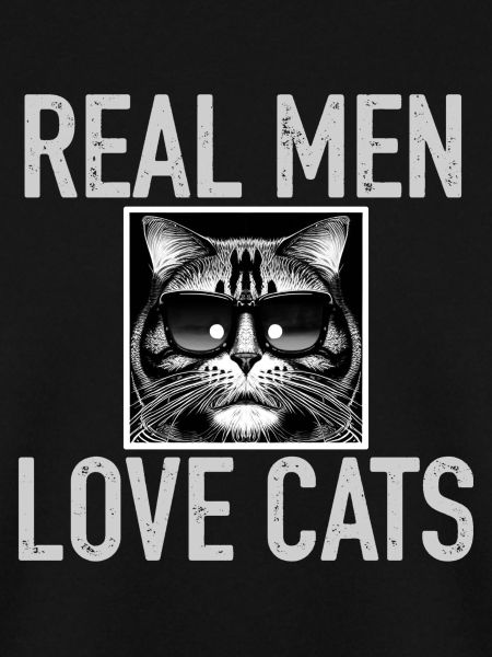 Real men love cats