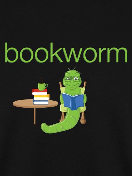 Bookworm, Bücherwurm.Geschenk,lesen,Leseratte