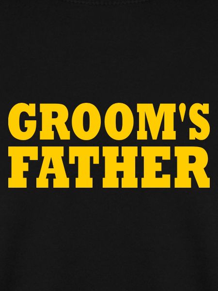 Grooms father