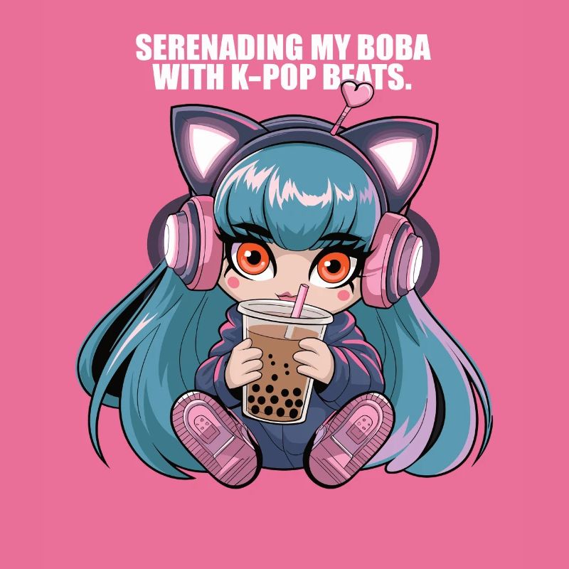 K pop und bubble Tea