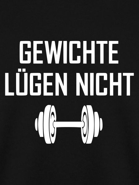 Gewichte lügen nicht
