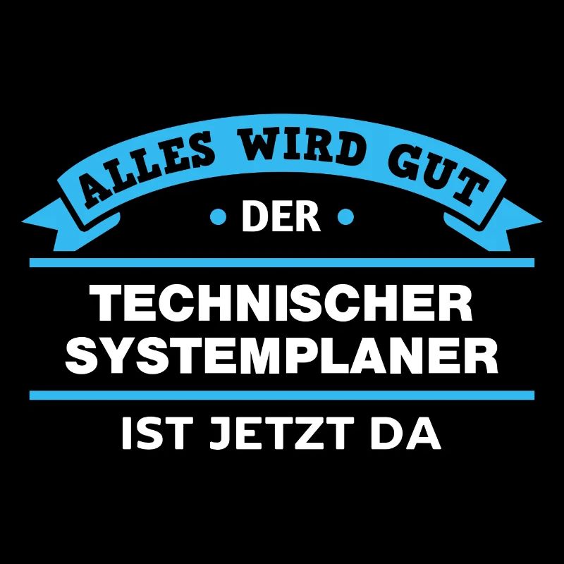 Technischer Systemplaner Design für stolze Profis