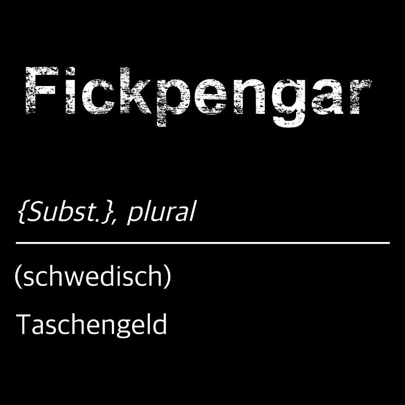 Schwedischer Slang Taschengeld