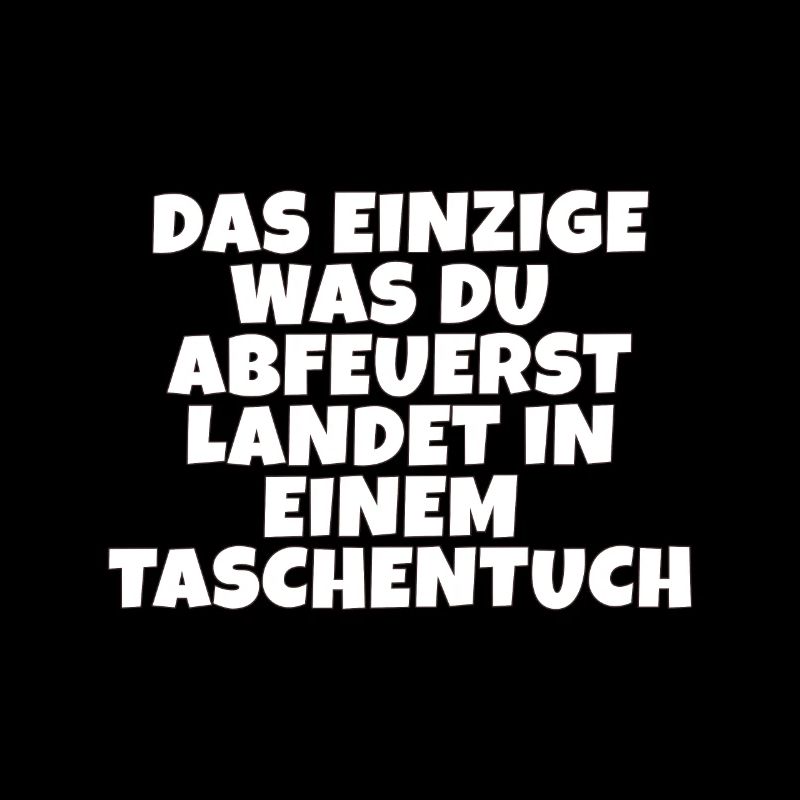 Taschentuch? Witzige Geschenkidee, Scherzkeks