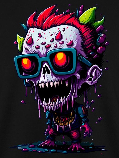 Bunter cooler Zombie