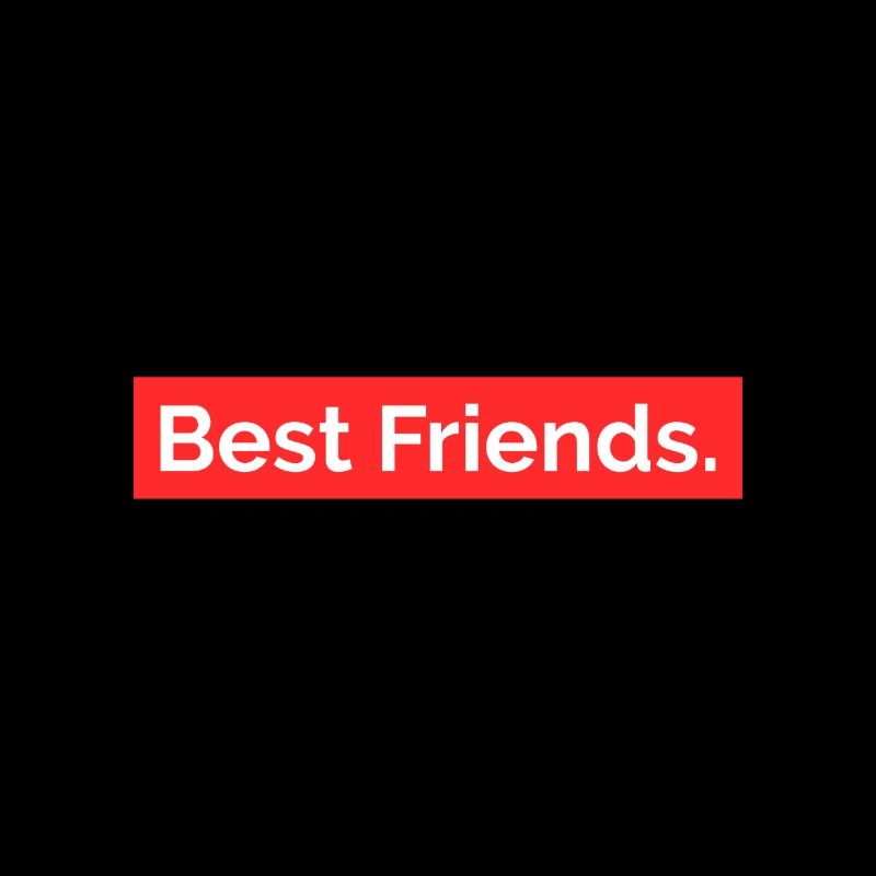 BEST FRIENDS - ROTE BOX LOGO - RED BOX LOGO