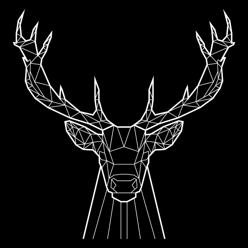 Cerf Blanc - Animal Prism