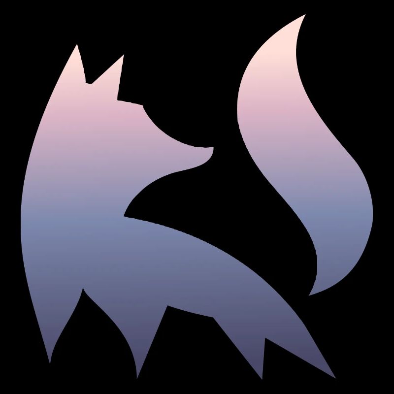 Fox Silhouette Forest Nature Animal Red Fox Forest Animal