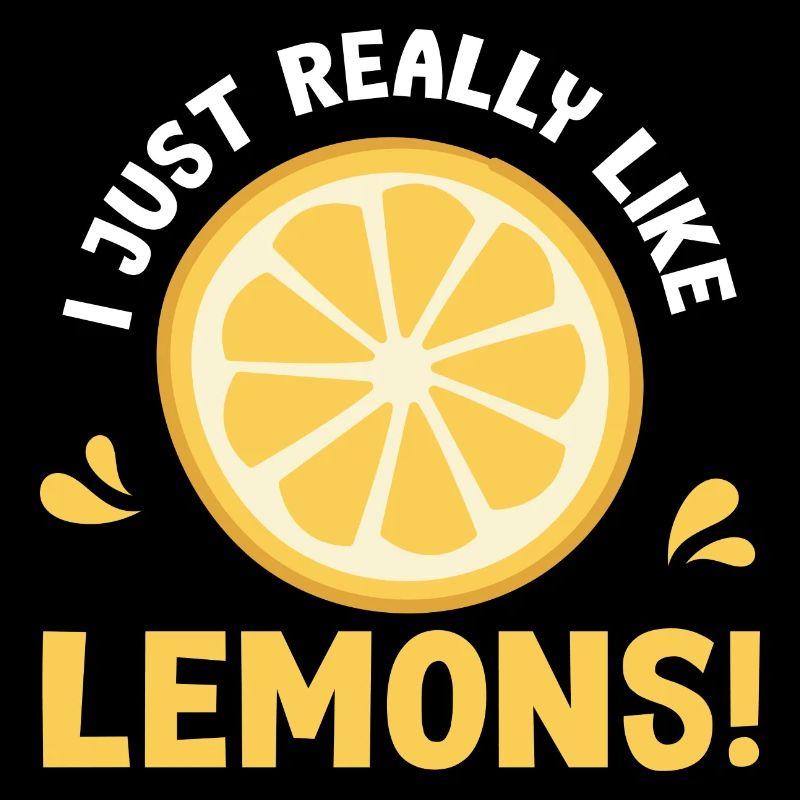 Like Lemons Ironic Quote Lemonade Citrus Fruit