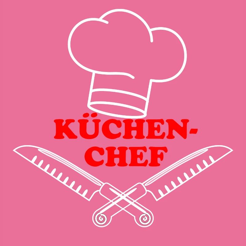Küchenchef mit Messern